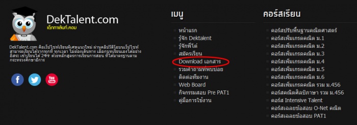 แจก สรุปสูตรคณิตศาสตร์ ม.4/5/6 สำหรับสอบปลายเทอม (เทอมต้น)