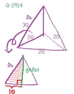 Q-2914 พีระมิด ม.3 