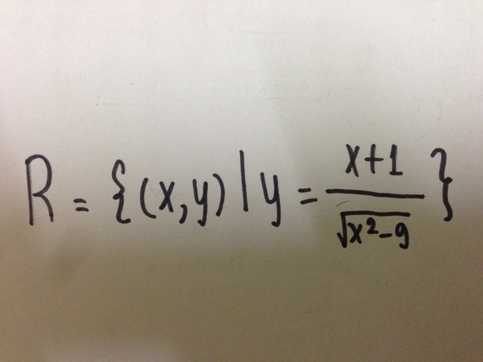 โจทย์โดเมนและเรนจ์1ขัอคะ