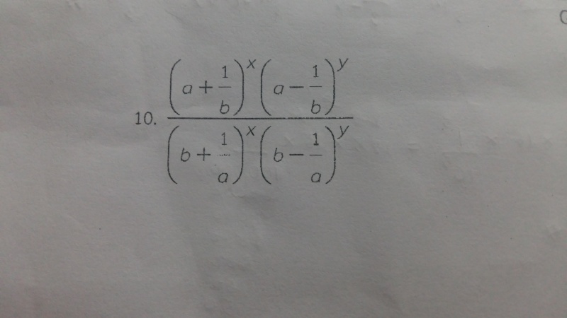 เลขยกกำลังตัวแปรเยอะๆค่ะ