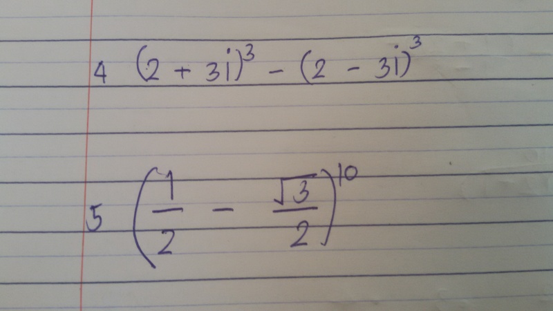 หาสังยุคของจำนวนเชิงซ้อน ม.5