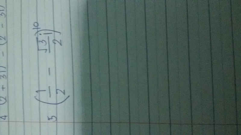 หาสังยุคของจำนวนเชิงซ้อน ม.5