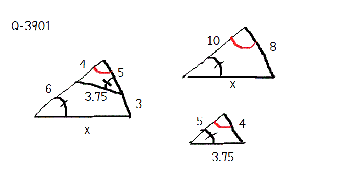 Q-3901 สามเหลี่ยมคล้าย