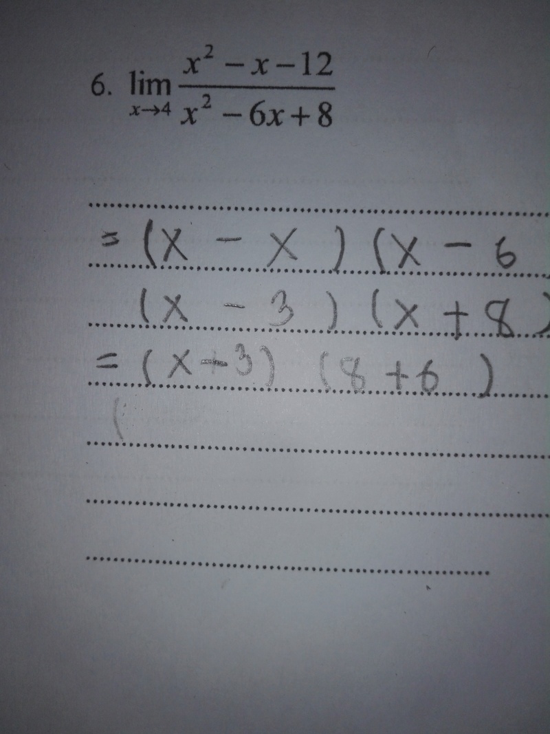 ลิมิตของฟังก์ชัน ม.6