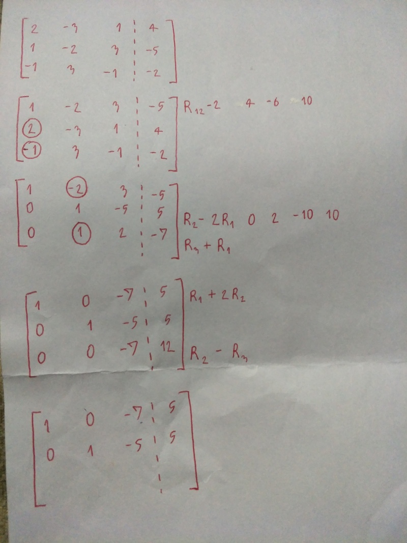 ถามการบ้านค่ะ เรื่องเมทริกซ์แต่งเติม