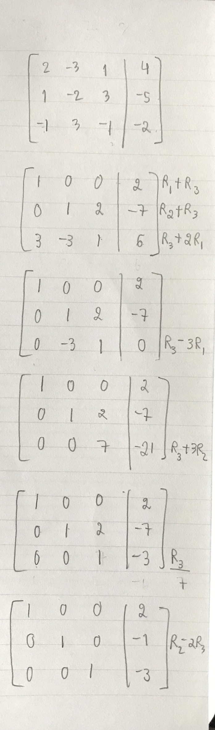 ถามการบ้านค่ะ เรื่องเมทริกซ์แต่งเติม