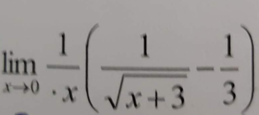 โจทย์ลิมิต