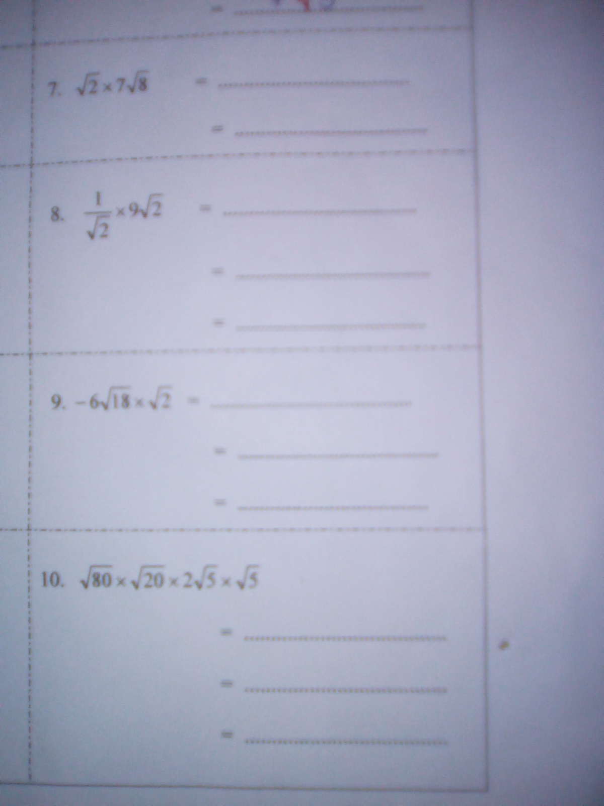 การทำผลสำเร็จเลขยกกำลัง