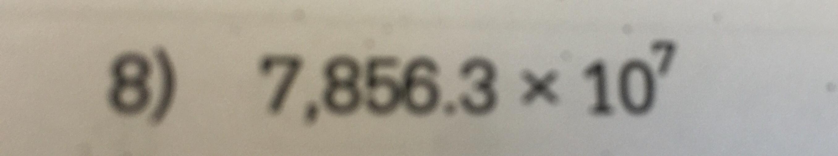 ช่วยสอนการบ้านเรื่อง สัญกรณ์วิทยาศาสตร์ ม.2หน่อยค่ะ