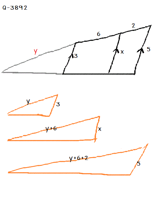 Q-3891 สามเหลี่ยมคล้าย ม.3