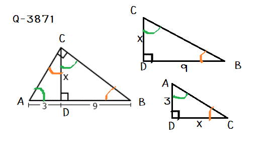 Q-3870 สามเหลี่ยมคล้าย ม.3