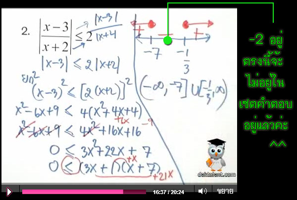 เรื่อง จำนวนจริง คอสเพิ่มเกรด