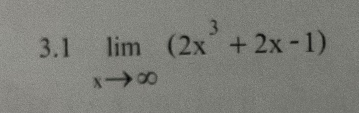 ถามการบ้านเรื่องลิมิตอนันต์ ม.6 ครับ