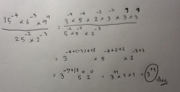 Q-278 ข้อ7 เลขยกกำลังเบื้องต้น คลิปที่ 1 ครับ