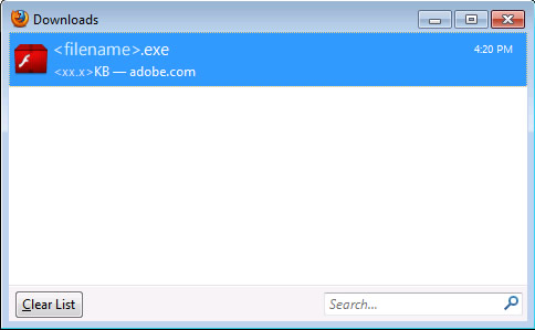 วิธี upgrade Flash Player