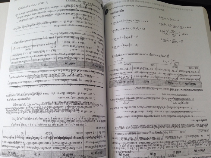 หนังสือคณิตศาสตร์ ม.456